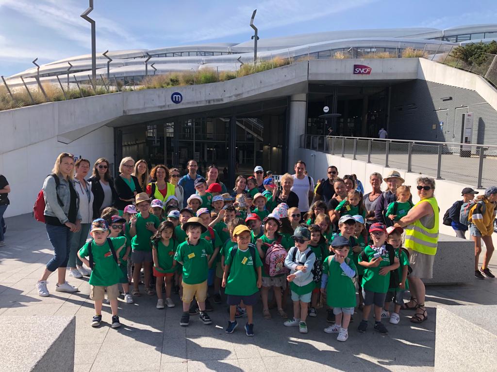 Les PS et MS en sortie à Rennes.