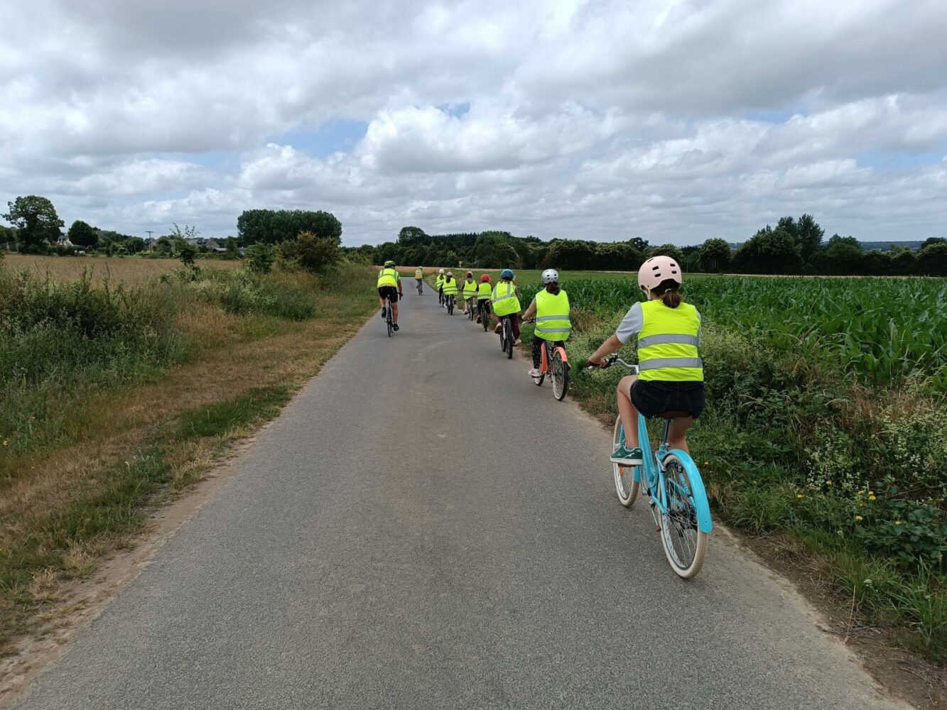 Sortie Vélo en CM2.